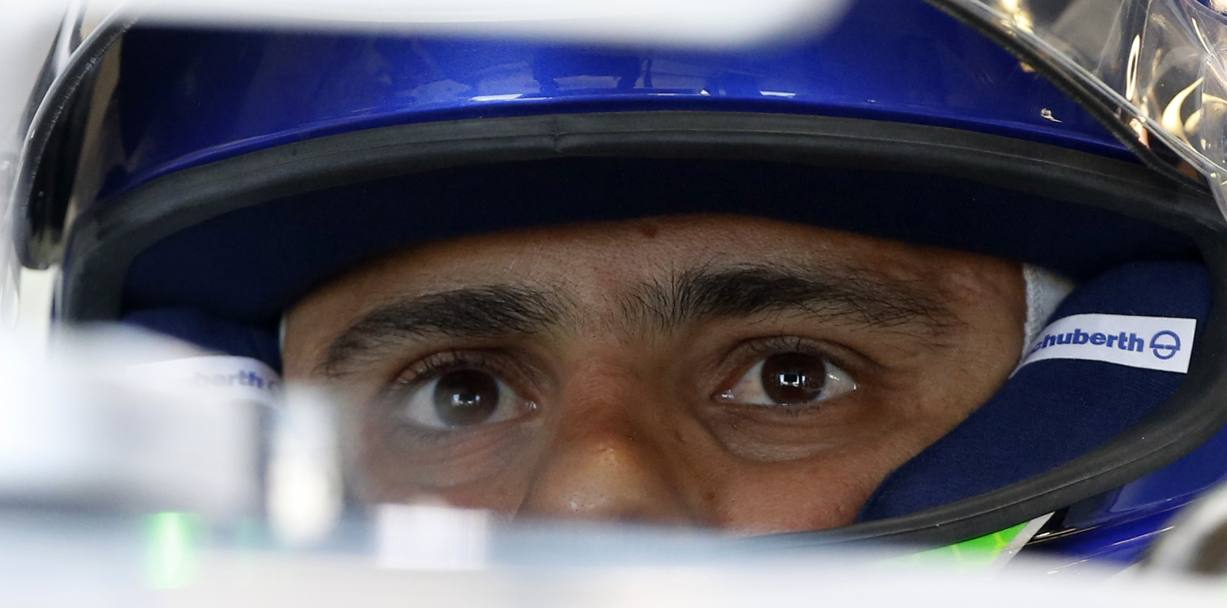 Felipe Massa inizia la sua avventura con la Williams. Afp